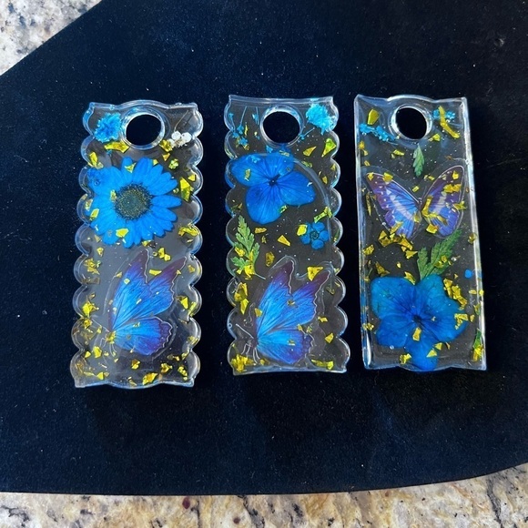 GiftandDecorate Other - 3 pack of Blue Stanley Cup Lid Covers - 40oz